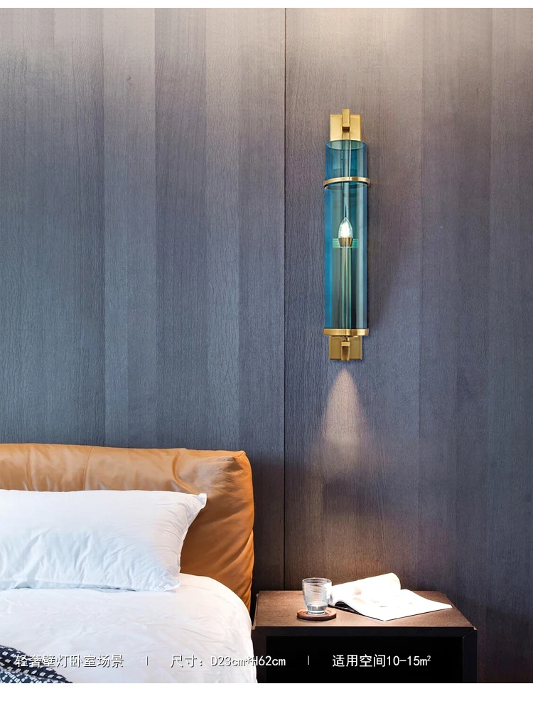 New Chinese wall lamp Background net red bedside Bedroom romantic aisle bathroom mirror headlight | Освещение