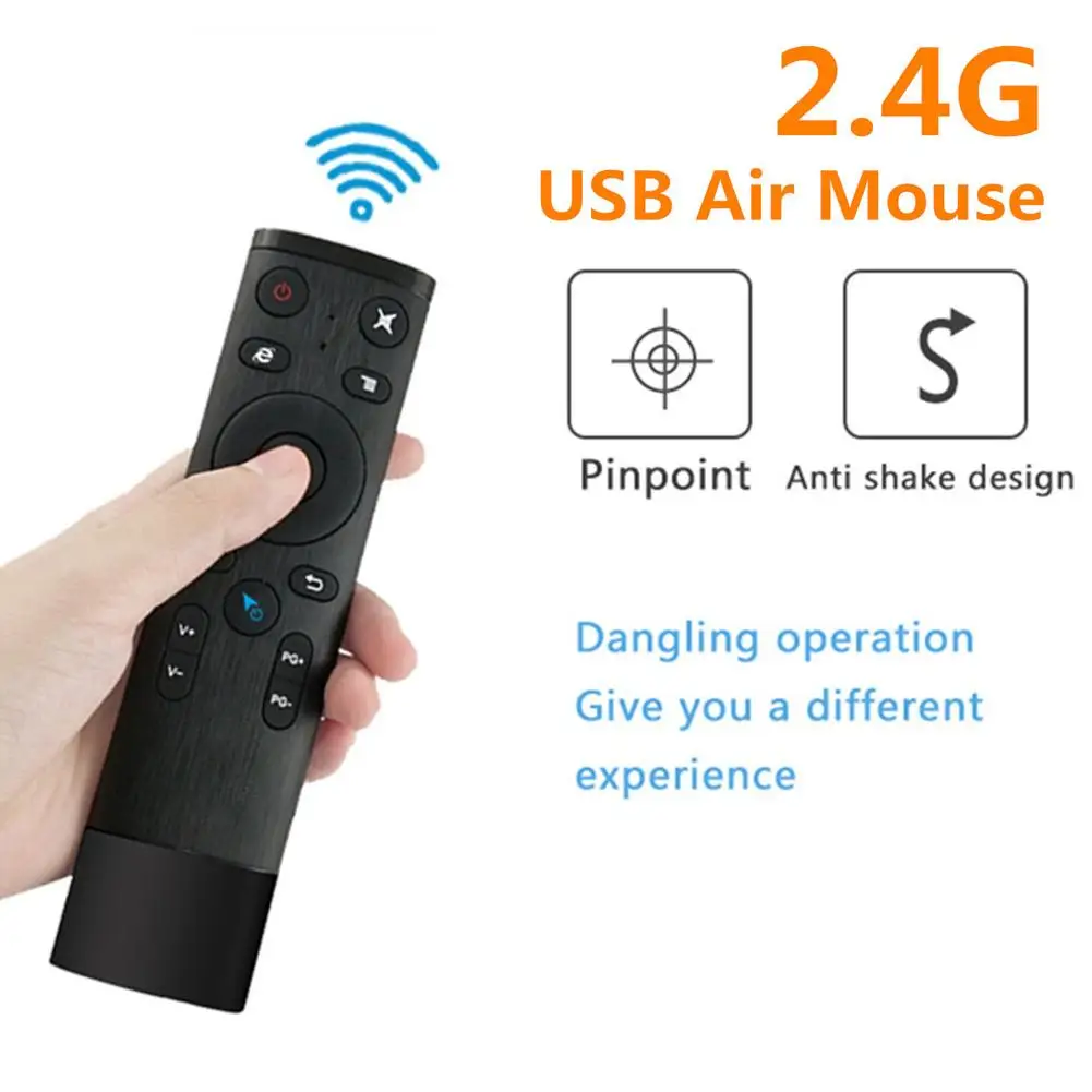 Q5 2,4G Air mouse дистанционное управление 16 клавиш мини беспроводная клавиатура с USB Приемником Для IP tv HTPC PC tv Android tv Box Smart tv