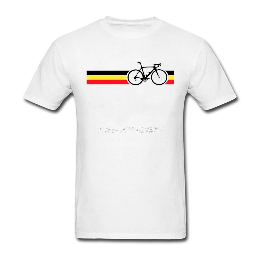 Biker Stripes Belgium T Shirt Cotton Short Sleeve T-shirts For Men Fashion Couple Big Size Tee Shirts Homme | Мужская одежда