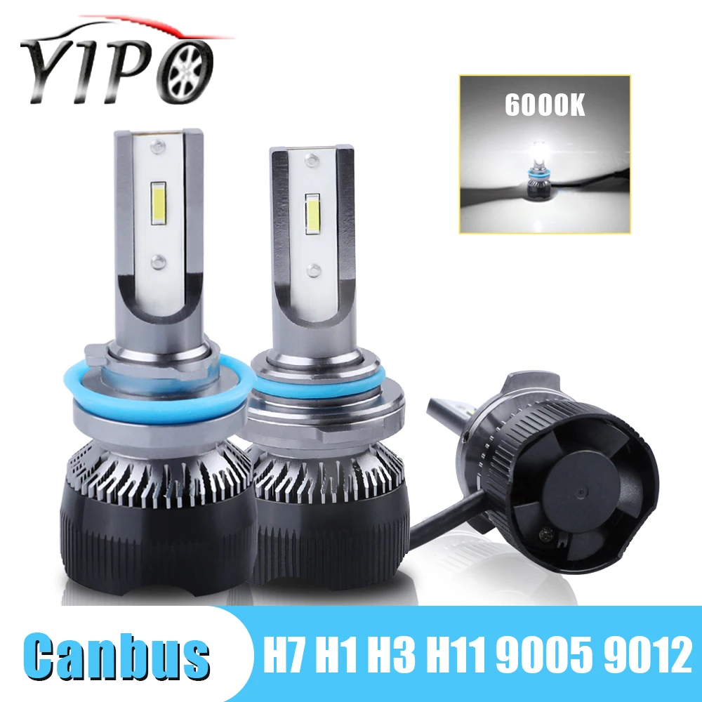 H7 H11 led H1 H3 9005 9012 автомобильные лампы головной светильник 50 Вт 4500LM источник HB3 Авто