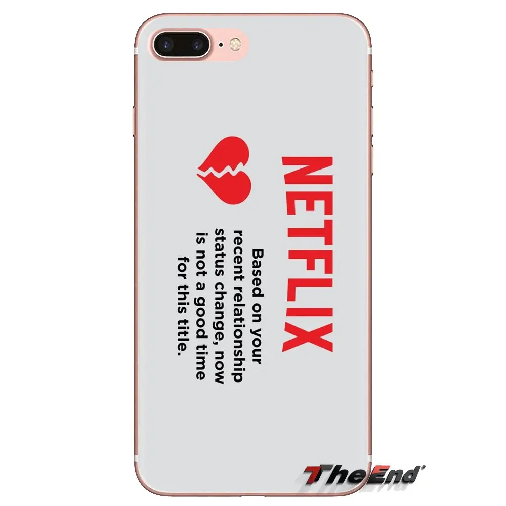 Силиконовый чехол для Xiaomi Mi4 Mi5 Mi5S Mi6 Mi A1 A2 5X 6X 8 9 Lite SE Pro Max Mix 2 3 2S netflix is my boyfriend Quote Poster |