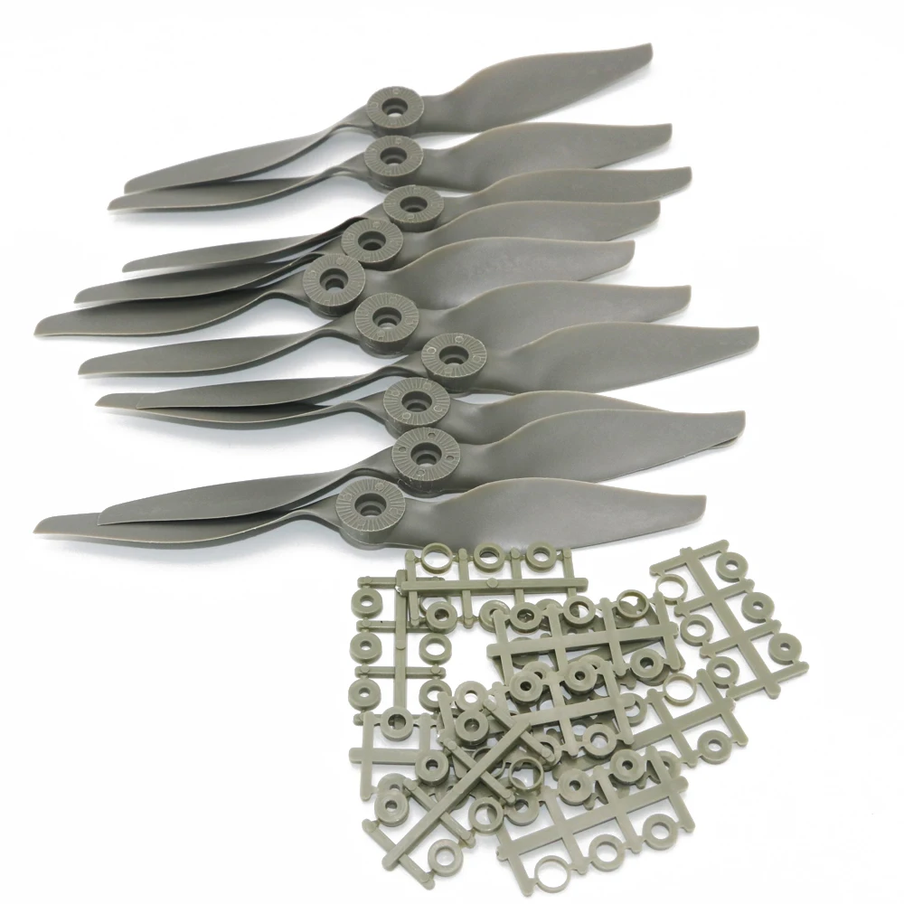 Оптовая продажа! Новый набор 10 шт./лот Apc propeller knife horse paddle(14X7 13X6.5 12X6 11X5.5 10X7 8X6 8X4 7X5 6X4