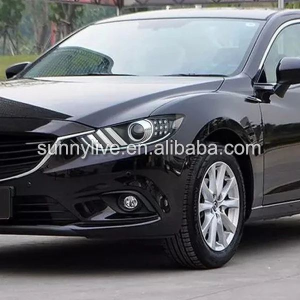 Для MAZDA 6 ATENZA светодиодный прожектор объектив передняя фара LD | Автомобили и
