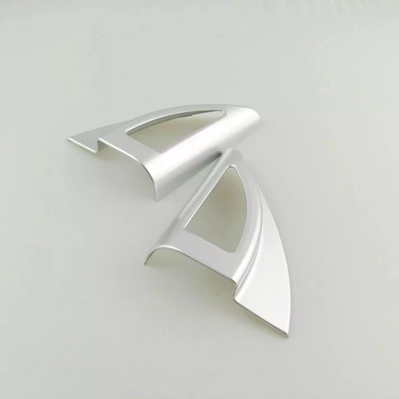 

For Hyundai Solaris 2 door Interior Mouldings Triangle cover ABS door speaker decoration car-styling chrome accessory 2017 2018