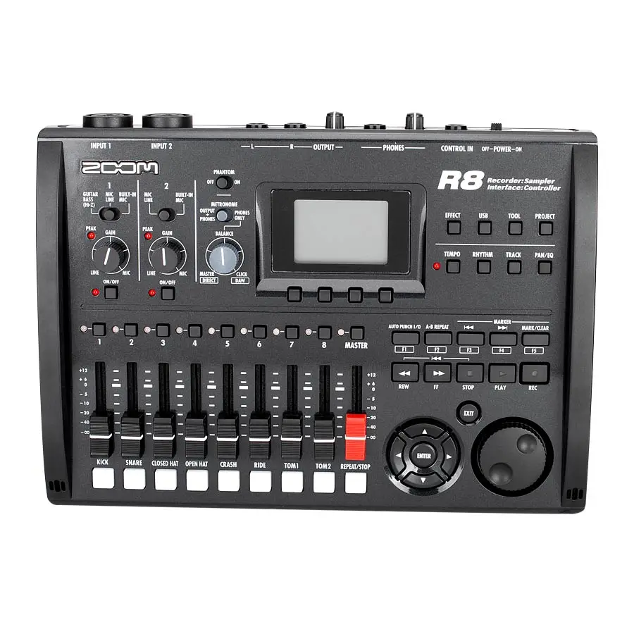 Многоканальный рекордер Zoom R8 8 канальный звуковая карта звуковой интерфейс