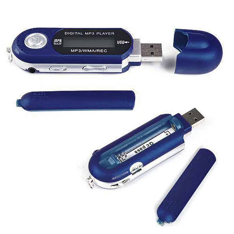 Портативный USB 2 0 MP3 музыкальный плеер флеш накопитель карта памяти ЖК экран