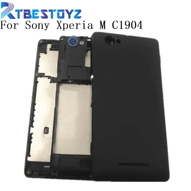 Средняя рамка лицевой панели полный лампы проектора Sony Xperia M C1904 C1905 C2004 C2005 средняя часть корпуса поддерживающая рамка для ЖК-дисплея рамка Корпус