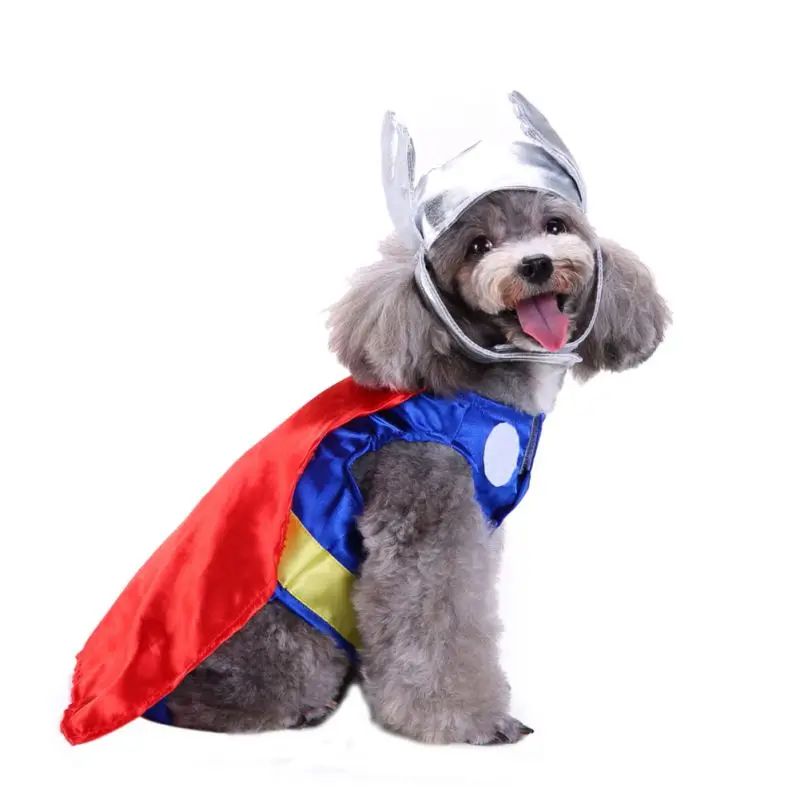 Одежда для собак костюм Хэллоуина рождественское пальто куртки вечерние костюмы