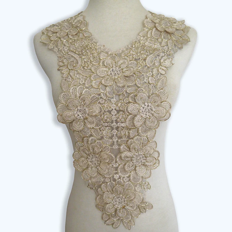 1 шт. Кружевная аппликация Венеция|applique sew|sewing appliqueembroidery gold |