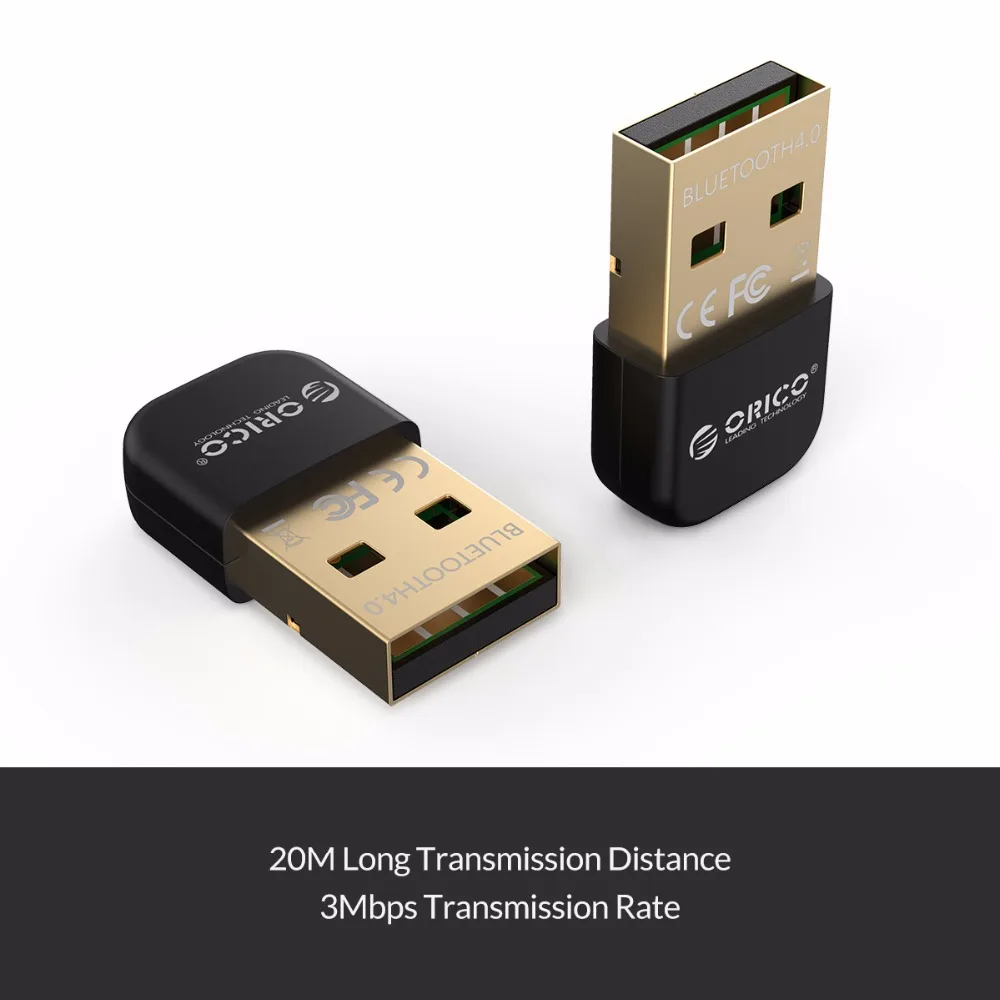 ORICO Mini Bluetooth 4,0 адаптер для ПК ноутбука Bluetooth передатчик адаптер ключ Музыкальный звуковой приемник