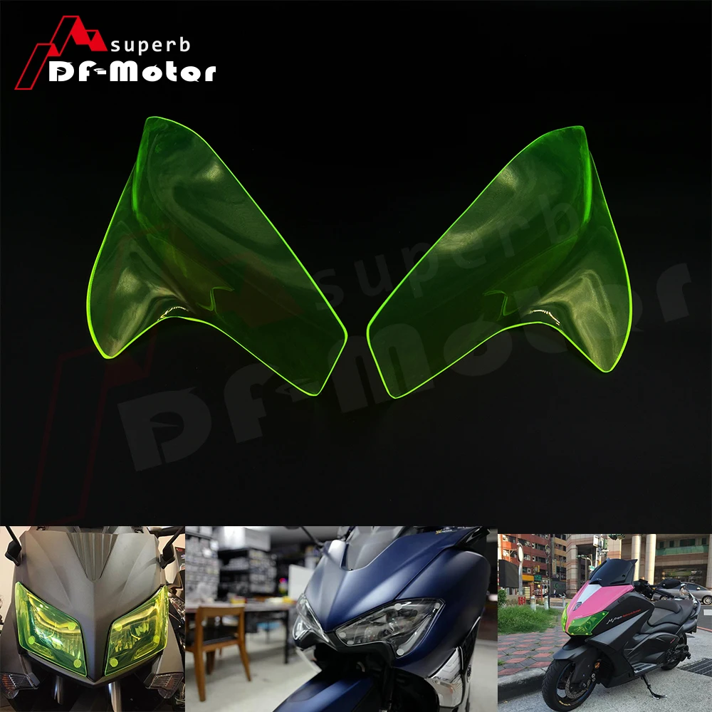 Пара Дымчатых черных новых мотоциклетных фар для YAMAHA TMAX 530 TMAX530 DX SX 2017 2018 защитные