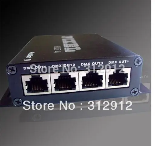 Artnet к dmx преобразователю Стандартный DMX512 сигнальный усилитель 4 выход dmx|dmx driver|dmx