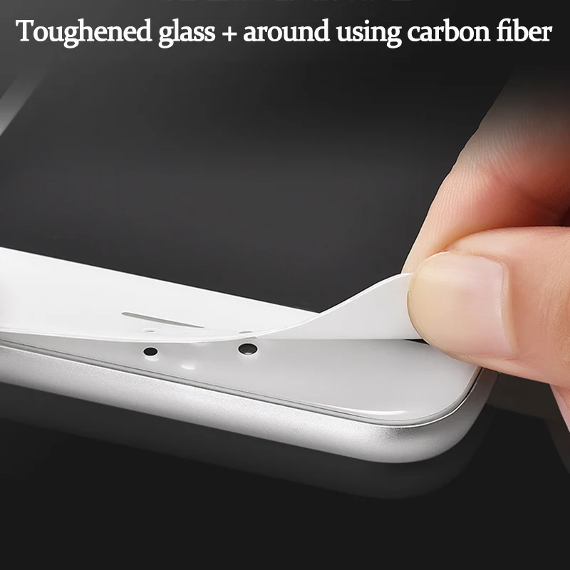 1 шт. 3D изогнутый край Полное покрытие закаленное стекло для Iphone 6 s S Plus Премиум