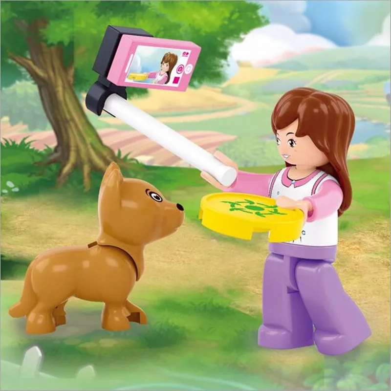 158 шт./компл. Кемпер туристический автобус строительные блоки комплект