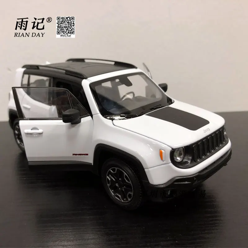 3 шт./лот оптовая продажа WELLY масштаб 1/24 США Jeep Renegade Trailhawk SUV литая металлическая