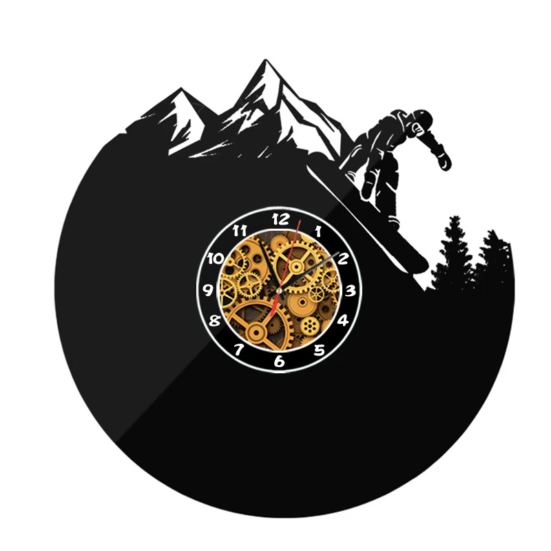 2019 новые кварцевые настенные часы акриловые horloge цифровые Европа украшение дома