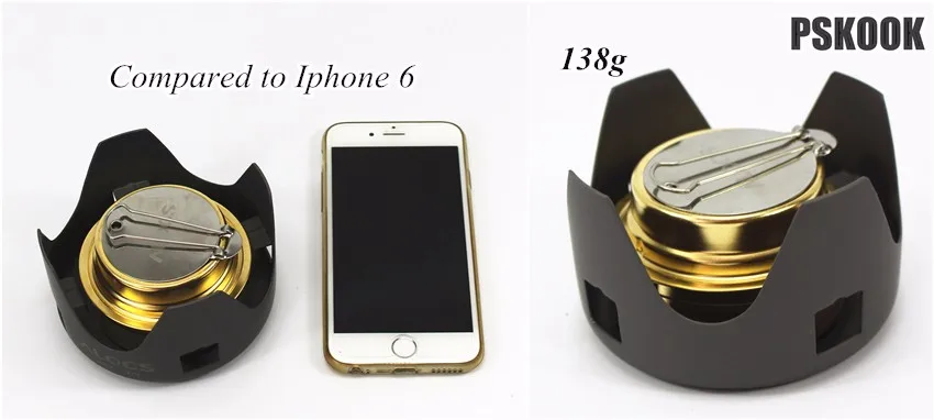 Портативная мини печь для пикника на открытом воздухе спиртовая плита кемпинга