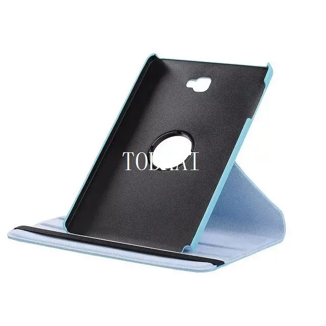 Вращающийся на 10 1 градусов чехол из искусственной кожи для Samsung Galaxy Tab A 2016 360 P580 |