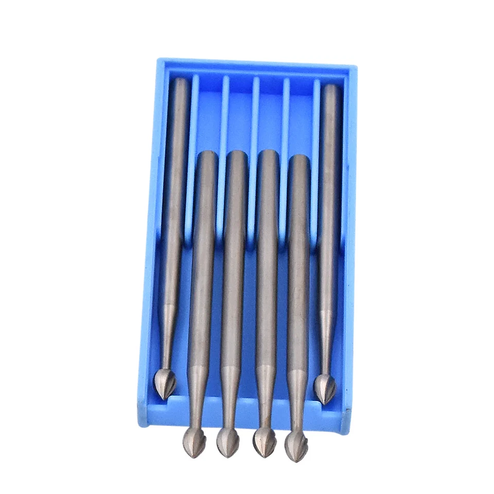 6 шт. абразивные роторные сверла для резьбы инструменты гравировки электрической