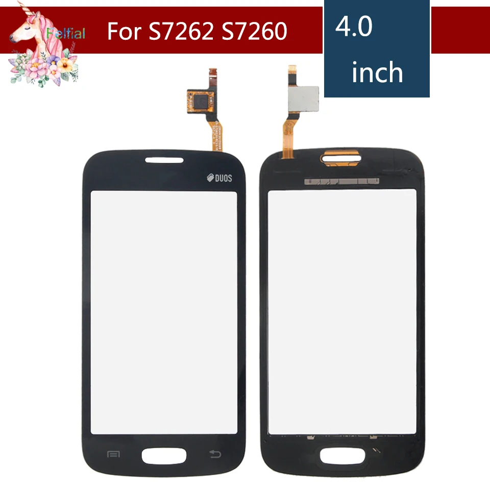 10 шт./лот для Samsung Galaxy Star Pro S7262 GT S7260 сенсорный экран дигитайзер сенсор Передняя