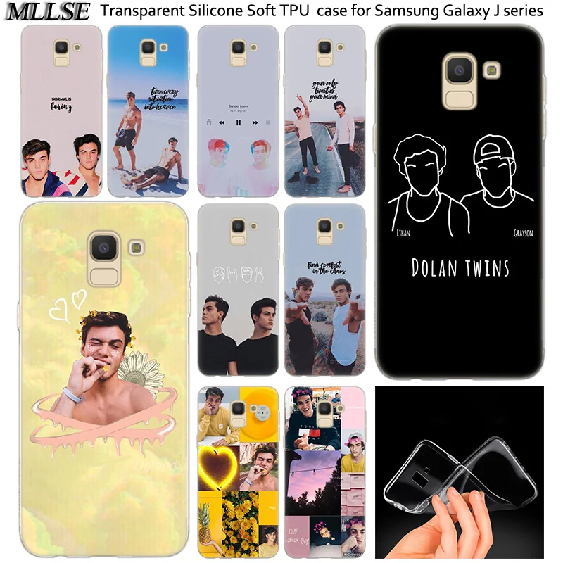 Популярный Мягкий силиконовый чехол Dolan Twins для Samsung Galaxy J2Pro J4 J6 J8 2018 J3 J5 J7 2016 2017EU Prime