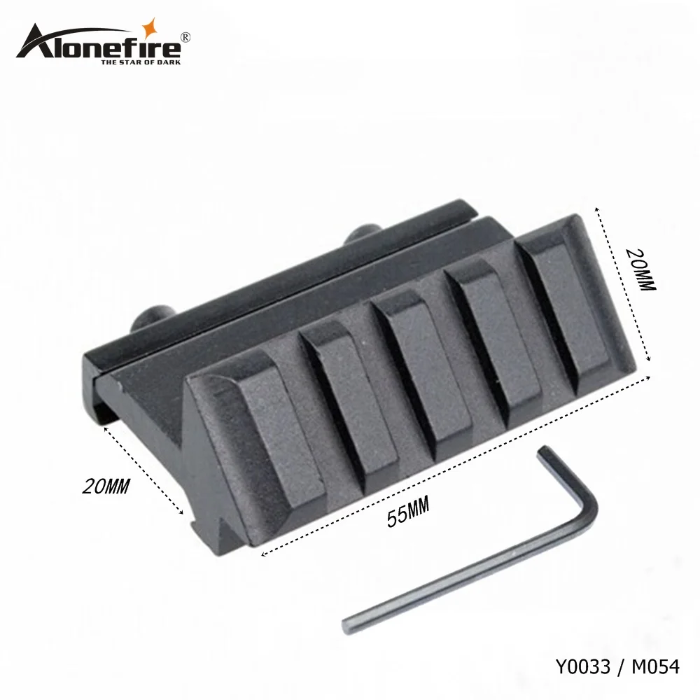 AloneFire M054 пистолет крепление на 45 градусов смещение Пикатинни Вивер аксессуар