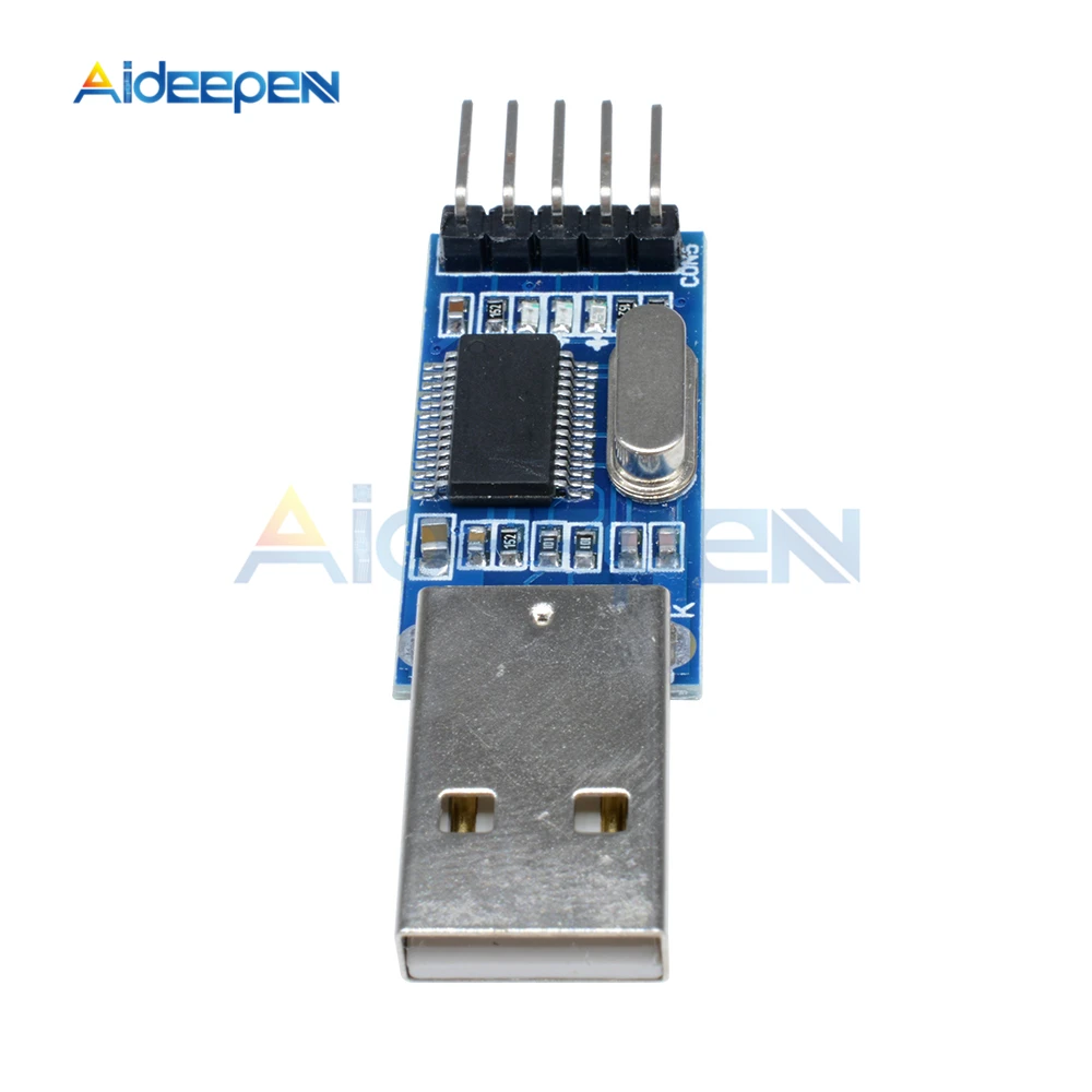 Модуль адаптера преобразователя USB в RS232 TTL PL2303 PL2303HXA плата для скачивания Arduino 5