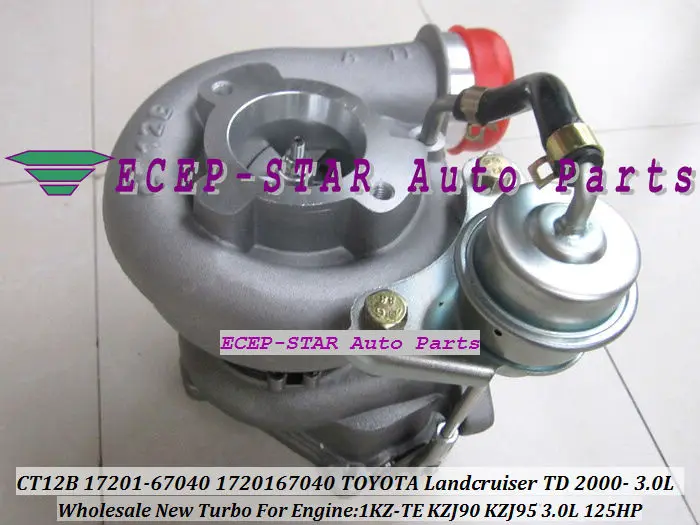 CT12B 17201 67040 67010 турбо для TOYOTA LANDCRUISER 1KZ TE T KZJ90 KZJ95 2000 4 RUNNER TD HI LUX 93 KZN130 3.0L D|turbo turbo turbo|toyota
