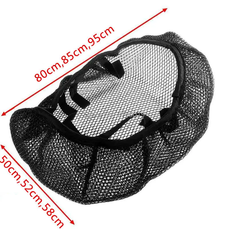 Универсальные дышащие черные чехлы для мотоциклов и автомобилей сетчатые