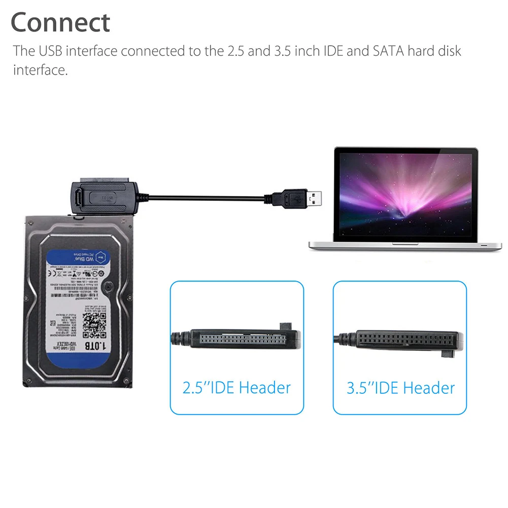 2019 горячий USB 2 0 для IDE/SATA адаптер конвертер кабель жесткого диска 5 3 дюйма DOY| |