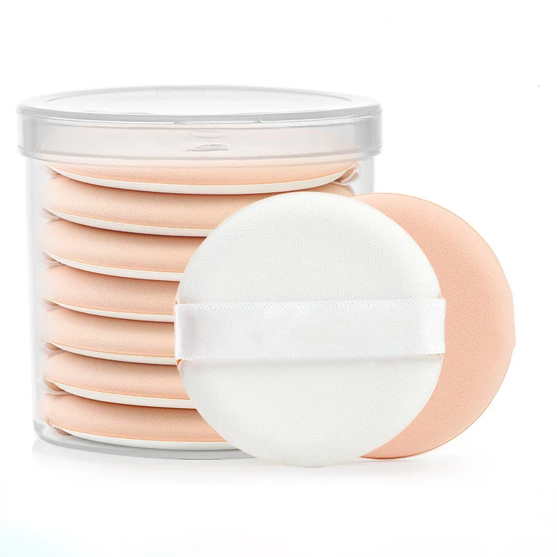 5 шт. косметическая губка для макияжа мягкий хлопковый пудра держатель удаления
