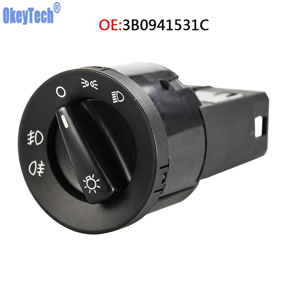 OkeyTech 3B0941531C переключатель фар хорошего качества для Volkswagen V W Passat 1996 2000 SKODA Octavia 2009