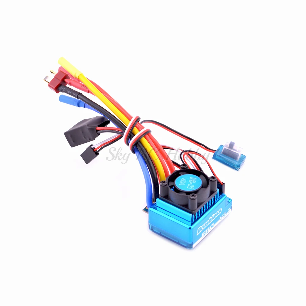 45A 60A 80A 120A бесщеточный ESC электрический регулятор скорости пыленепроницаемый/3650 3900kv 4300kv бесщеточный двигатель для 1:10 1/10 RC автомобилей
