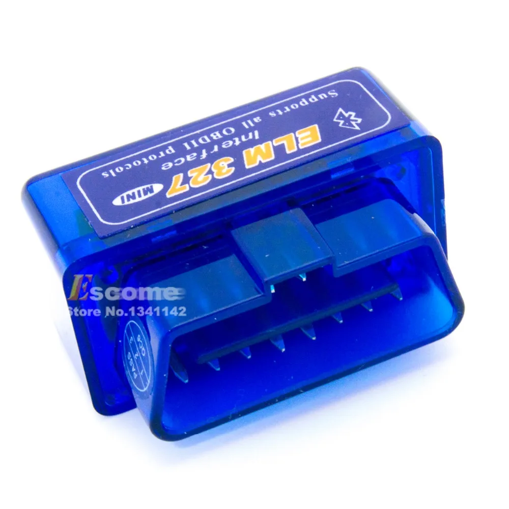 Escome Специальный Мини Bluetooth ELM327 OBD2 инструмент для тестирования автомобиля Продажа