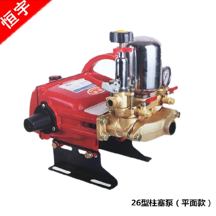 Agricultural garden 21/26/40/60 dump free butter three cylinder plunger pump spray gasoline head | Инструменты