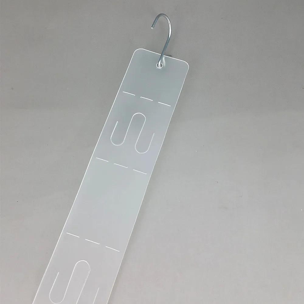 

L58cm Plastic Hanging Display Merchandise Clip Strips in Supermarket W4cm For Retail Store Commodity Products Promotion 3000pcs