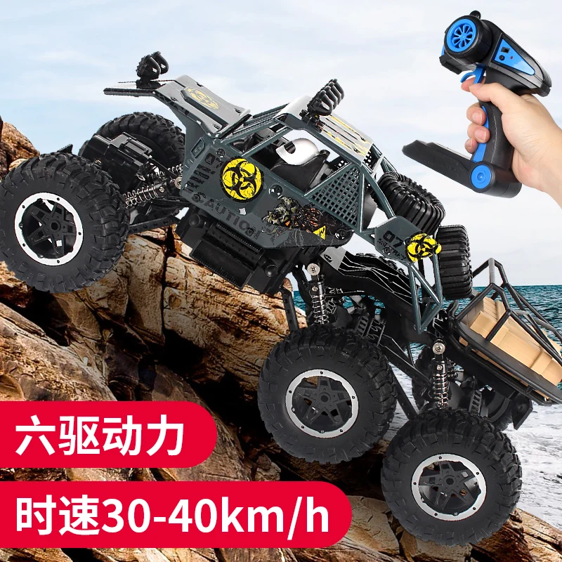 1:10 6WD Радиоуправляемая машина 2,4G Радиоуправляемая машинка игрушки багги высокоскоростная грузовик внедорожная игрушка для альпинизма