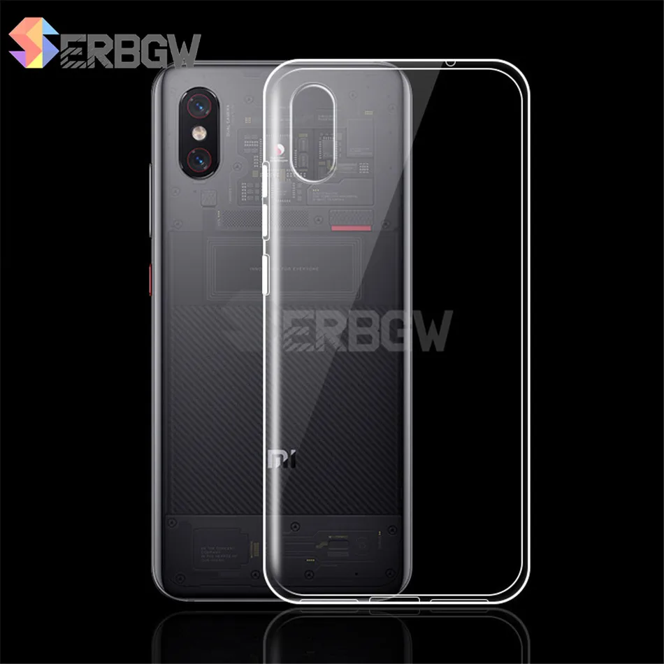 Прозрачный защитный чехол для Xiaomi mi 9 8 SE 6 6X A2 Lite Max 2 3 pocophone F1 мягкий прозрачный чехол для Red mi 6A Note 7 6 5 5A Pro