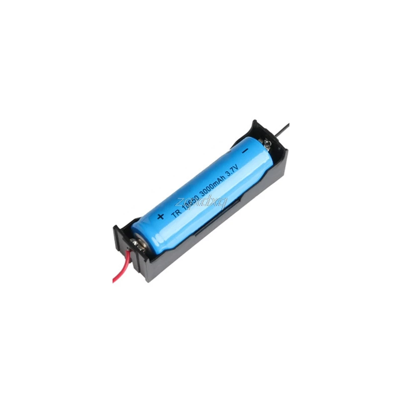 

1 PC Plastic Battery Holder Storage Box Case For 1x 18650 Rechargeable Battery Drop ship Electronics Stocks
