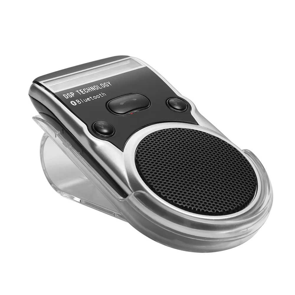 1 шт. на солнечных батареях Bluetooth автомобильный комплект LCM дисплей Caller ID руки Bluetooth динамик в автомобиль громкой связи вызова