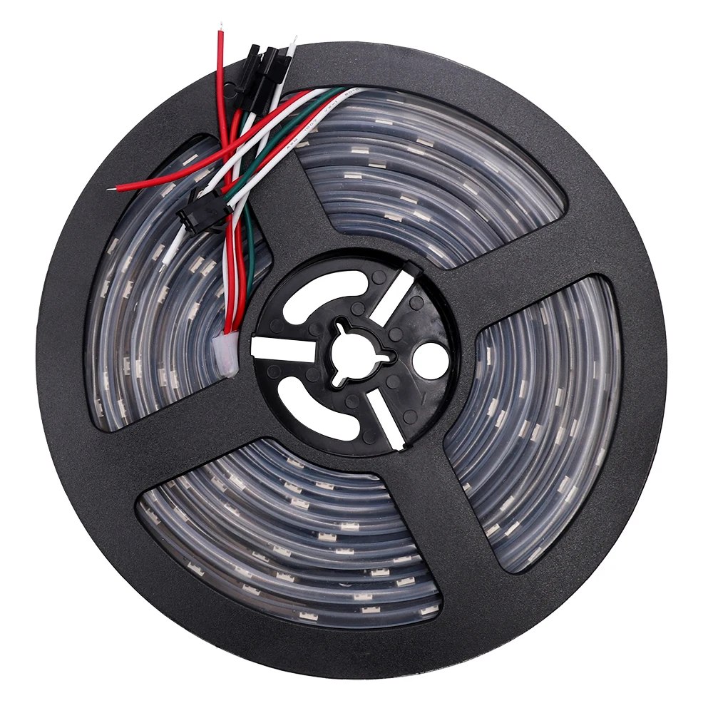 Умная Светодиодная лента WS2812B RGB 1 м 2 5 индивидуальная адресация 30 60 144