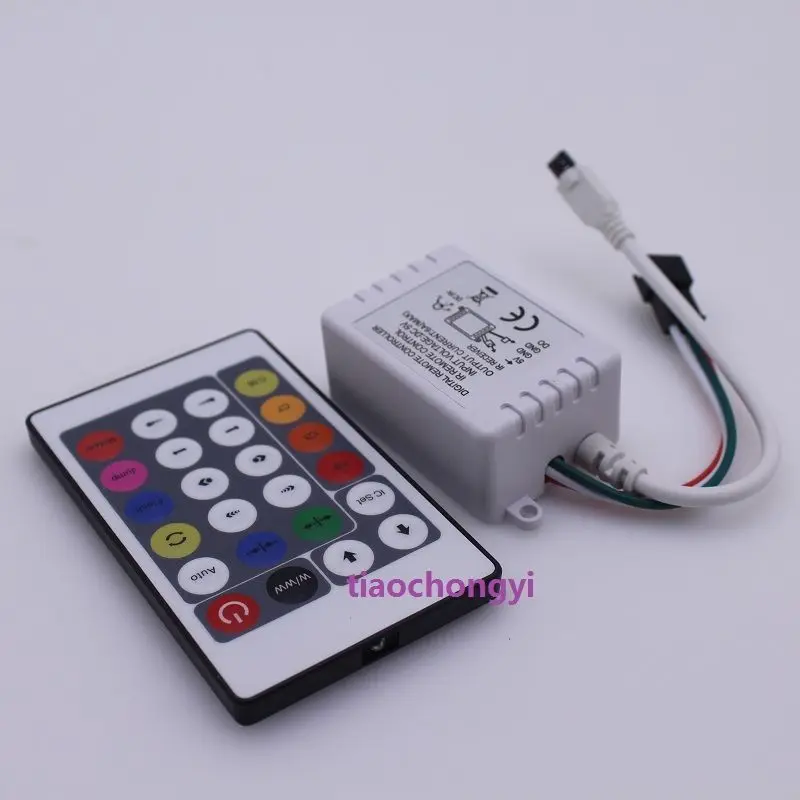 

5V 24 Key IR Remote Controller For WS2811 WS2812 WS2812B LED Strip Light new