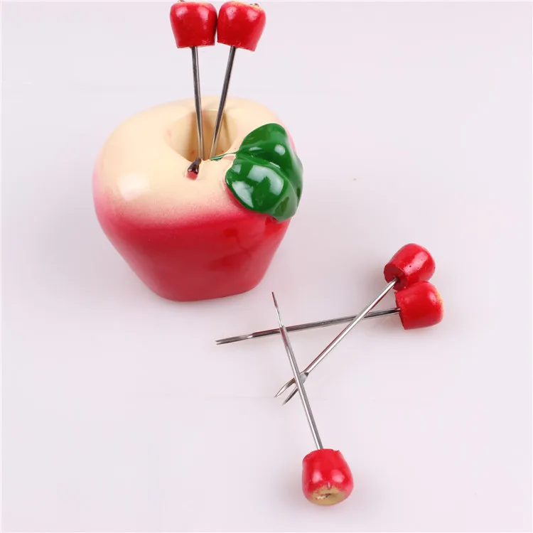 Фруктовая вилка для яблок креативная столовая посуда набор столовых приборов