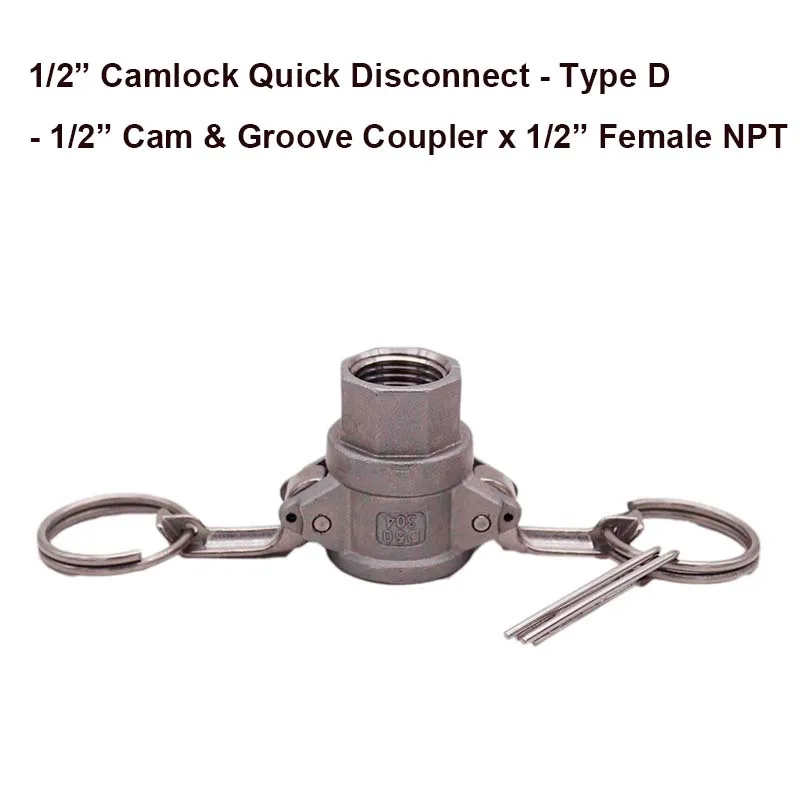 304 нержавеющая сталь 1/" Camlock Быстрый разъём Cam& Groove фитинг Homebrew пивной насос труба