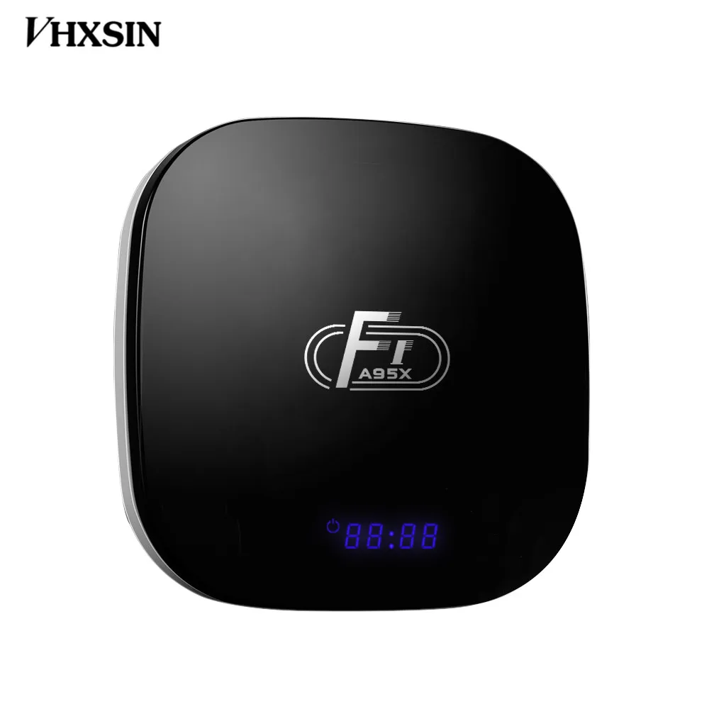 VHXSIN 5 шт./лот A95X F1 Amlogic S905W 2 Гб RAM 16 ROM 4G WIFI 100 Мбит/с 4K H.265 Smart TV BOX PK|ТВ-приставки и