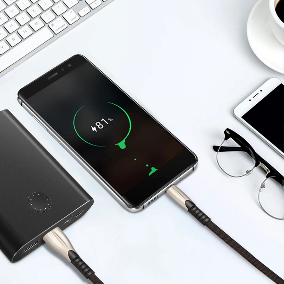 Тип usb C кабель 1м 2м 3A провод для быстрого заряда Mi samsung S10 S9 S8 Note 9 8 type передачи