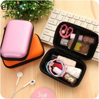 etya portable travel earphone electronic sd card usb cable phone data line packing organizer bag pouch case travel accessories