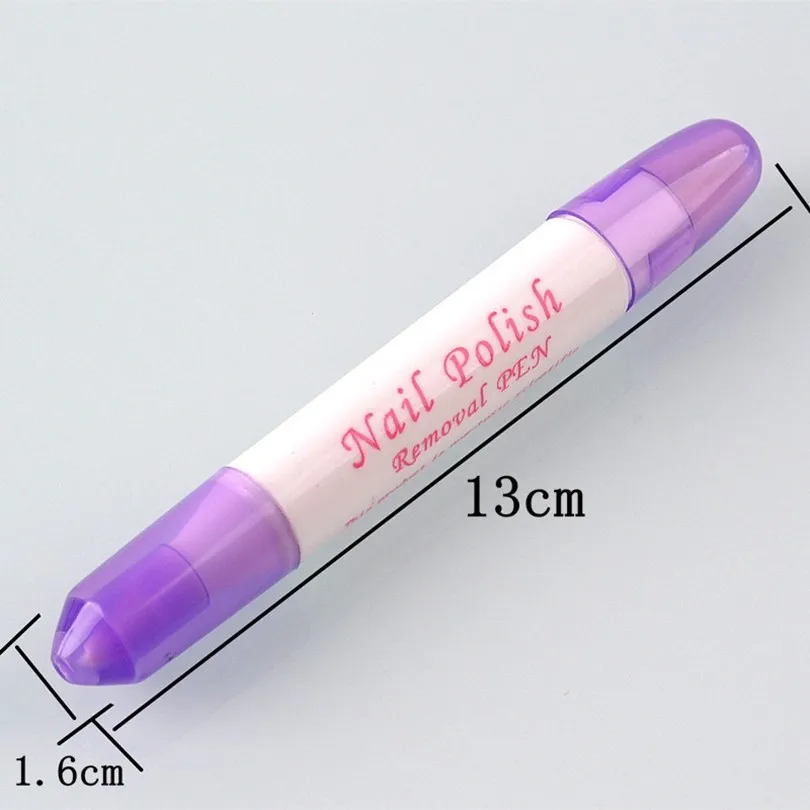 

New 5pcs/pack Nail Art Corrector Pen Remove Mistakes+15pcs Tips Pour The UV Gel Nail Polish Remover pen Manicure Cleaner Erase