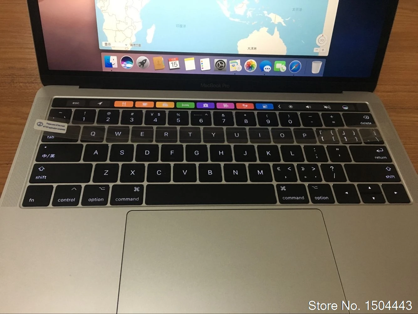 Для нового MacBook Pro 13 15 2016/2017 модель A1706 A1707 с сенсорной панелью и высокой прозрачной