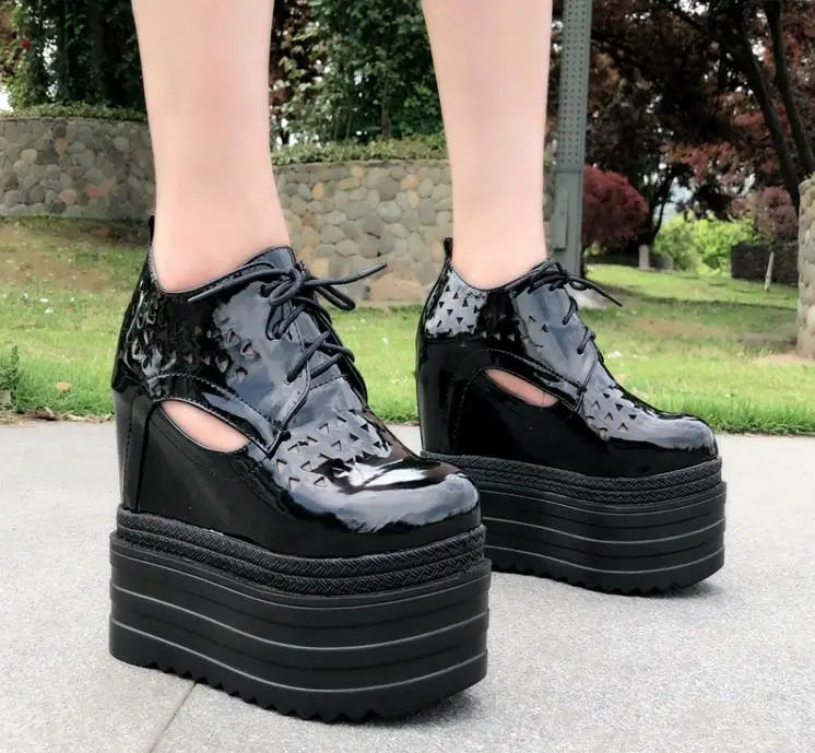 Женские кроссовки на толстой подошве повседневная обувь платформе